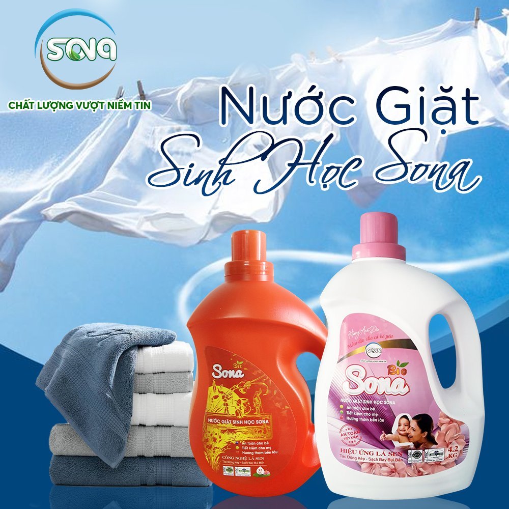 Nước giặt Sona Hương Thiên Nhiên 3.8L